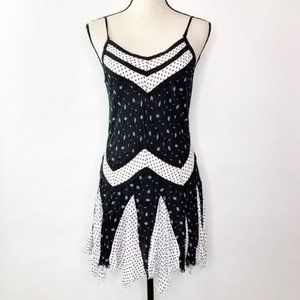 Free People In & Out Ditsy Floral Slip Dress S